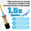 𝗡𝗘𝗪 WA50R5200AW/US WA45N3050AW/A4 WA45T3200AW/A4 Suspension Rods for Sam-sung Top Load Washer WA50R5400AV/US WA45T3400AW/A4 - Replace DC97-16350U DC97-16350T DC97-16350S by TOMOON
