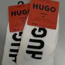 Pack Of 2 HUGO 2-Pack Bold Logo Invisible Socks