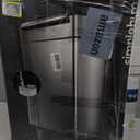 simplehuman 48 Liter / 12.7 Gallon Touch-Bar Dual Compartment Kitchen Recycling Trash Can, Brushed Stainless Steel