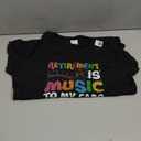 Retirement Is Music To My Ears Retired Music Teacher T-Shirt, Size M