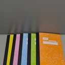 5 Mead Composition Book, Wide Ruled, 100 sheets, 93/4" x 71/2", Assorted Colors