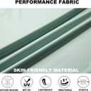 Mens Golf Shirts Dry Fit Short Sleeve Casual Performance Solid Collared Polo Shirts for Men (Green, XXXL)