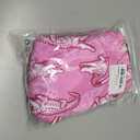 Cozople Men's Swim Trunks with Compression Liner, Pink Crocodile, XXL (XXL)