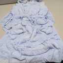 Move Dance Girls Halter Neck Dress Summer Flared A-Line Swiss Dot Chiffon Sundress  Size 12-13 Years Old, 07 Blue