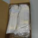 Amerdeco 10 Pack Brushed Satin Nickel and Gold Cabinet Pulls 3 Inch(76mm) Hole Center Drawer Pulls Cabinet Hardware Kitchen Cabinet Handles for Bathroom Dresser Pulls ZH0067