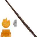 Wizarding World Harry Potter, 12-inch Magical Collector Hermione Granger Wand with Stand & Die-cast Icon, Magical Creatures, Fun Gifts & Stocking Stuffers