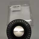 Shower Drain Hair Catcher Bathtub Drain Cover Shower Protector for Pop-Up & Regular Drains (Silver Black)