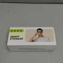 Smart Glasses, Blue Light Blocking Sunglasses, BT 5.3 IPX4 Lossless Sound Quality Touch Control Audio Glasses(Black Frame)