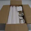 Pack Of 5 3" W 7.5Ft L Line Set Cover Kit for Mini Split Air Conditioners Decorative PVC Slim Line Cover for Central AC & Heat Pumps Systems Tubing Cover Beige