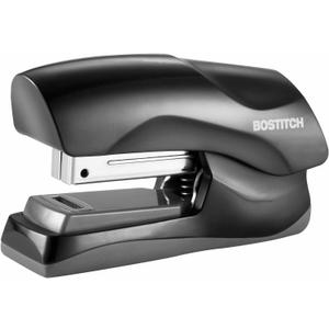 Bostitch Office Heavy Duty Stapler, 40 Sheet Capacity, No Jam, Half Strip, Fits into the Palm of Your Hand, For Classroom, Office or Desk, Black (Black, Compact)