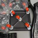 Furniture Dolly - Heavy Duty Furniture Movers with 5 Wheels Furniture Gliders Lift Mover Tool Set for Moving Heavy Furniture and Appliances 360 Rotatable and Lockable (Medium-Red 5.3x5.3in)