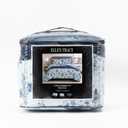 Ellen Tracy 4 Piece Comforter Set - Blue Floral (Size King)