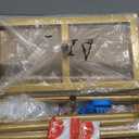 Square Backdrop Stand, 6.5ft Wedding Arch Rectangle Backdrop Stand, Metal Arch Backdrop Stand With Base, Balloon Square Stand Rectangle Arch for Wedding Birthday Party Baby Shower Ceremony Decor