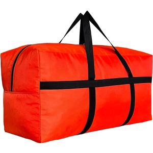 Extra Large Storage Duffle Bag with Zippers and Handles, Big Foldable Duffle Bag for Travel