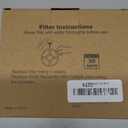 Cat/Pet Water Fountain Filters, 12 Pieces Set Pack of 8 Replacement Filter Fit for 81oz/2.4L, 3 Filtration System with 4 Pre-Filter Sponges