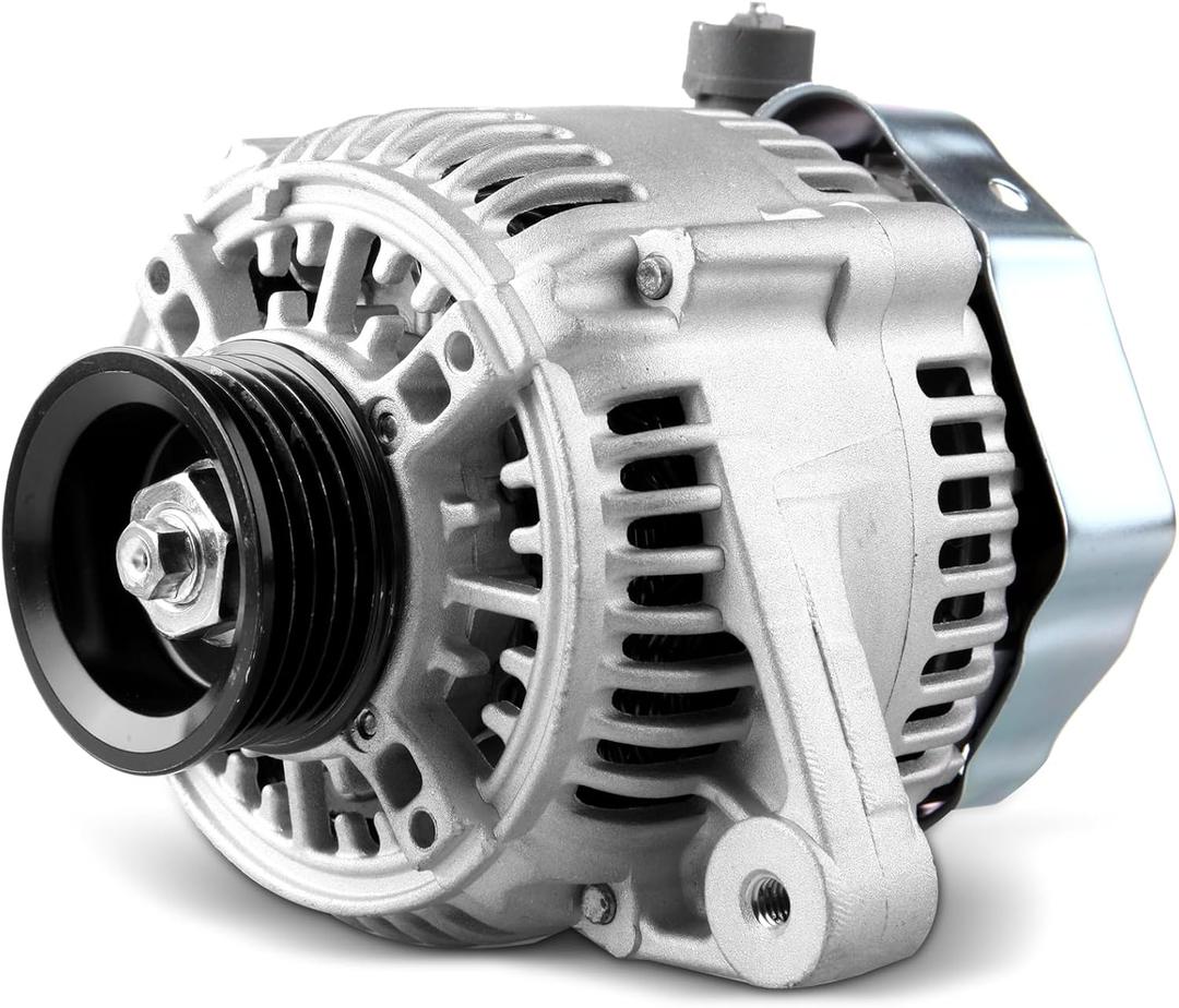 Alternator AND0187 13754 Compatible for Camry 1997-2001 2.2L for Solara 1999-2001 2.2L, 80Amp/12Volt New Electrical Alternator 111468 101211-9510 101211-9580