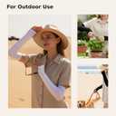 Unisex Arm Warmers Arm Sleeves for Women and Men Made in Turkey (Gray)