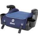 Diono Connect3 RXT Backless Booster, Slim Fit 3-Across in Many Mid-Sized Sedans and SUVs, for Children from 40-120 lbs., Lightweight with Latch connectors