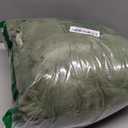 LIFEREVO Fluffy Faux Rabbit Fur Bean Bag Cover (No Filler), Soft Fuzzy Stuffed Animal Storage Bubble Moss Bean Bag Chair for Plush Toys, Cute Shaggy Furry Beanbag Cover Kids Girls Adults, Sage Green (Large(38"x38"x40"))