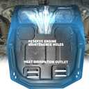 Engine Splash Shield Fit for Honda CR-V 2012 2013 2014 Lower Engine Case Guard Under Engine Cover for CR-V CRV Front Engine Guard Mud Flaps
