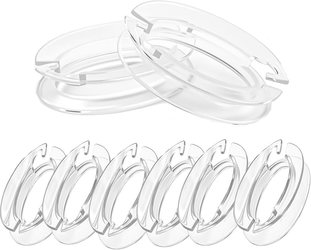 Blind Cord Winder 8 Pack Safety Blind Cord Holder Clear Baby Proof Blinds Cords Safety No Wall Damage