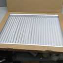 18" X 24" Aluminum Gable Vent with Screen, Stylish Louvered Vents for Effective Attic and Shed Ventilation, Perfect for Houses, Attics, and Exterior Walls [ Vent Opening: 16" x 22" ]