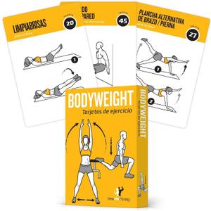 NewMe Fitness Bodyweight Tarjeta Gua de Ejercicio