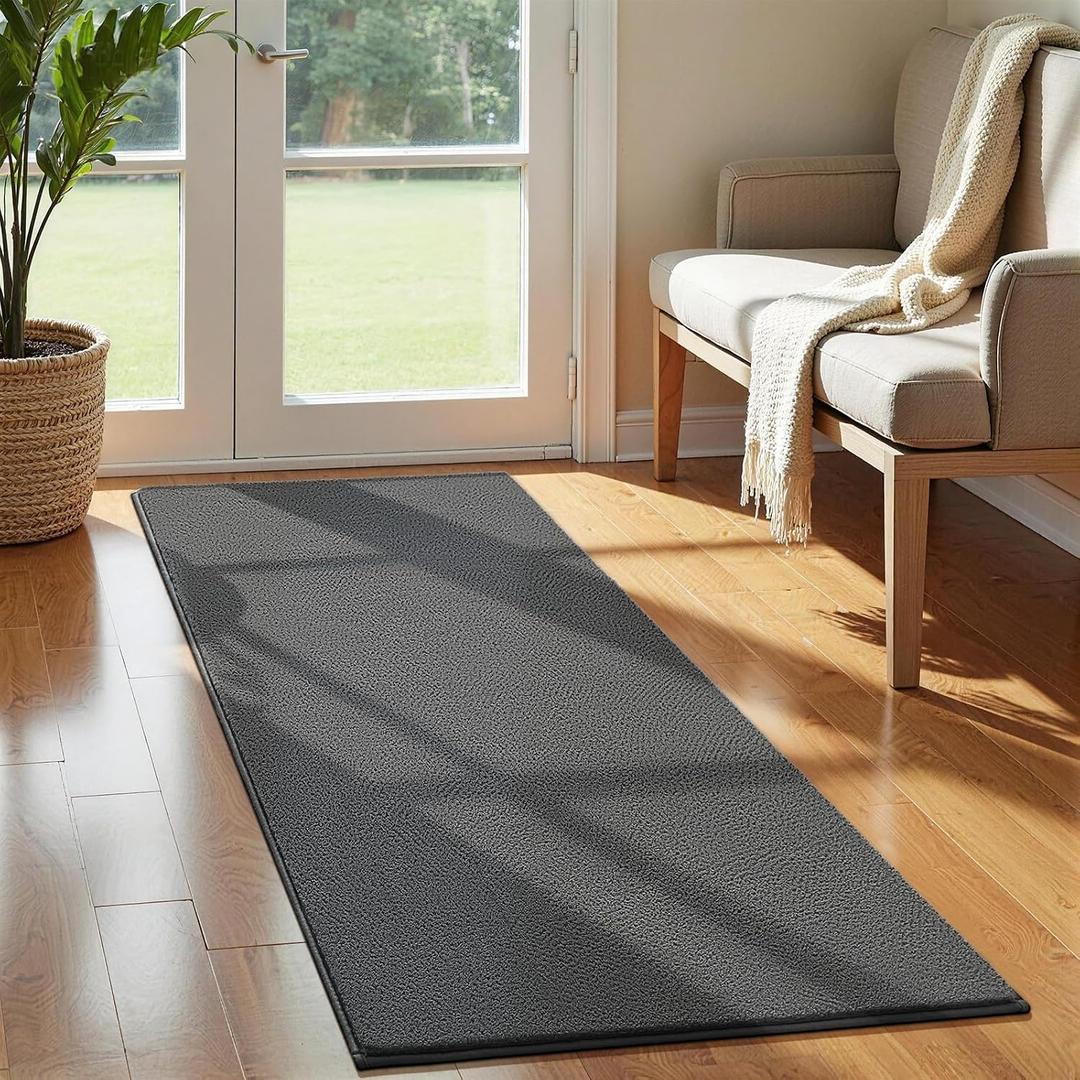 Vasofe 2x4 Hallway Runner Rug,Runner Rug Non Slip, Memory Foam Bedside Rugs