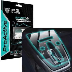 IPG ProActive Made for Audi 2022 Q5 E-TRON Center Console Display 9H Hardness Screen Protector Nano Ceramic Film Ultra Responsive High Clarity Anti Scratch for Q5E-TCentCons