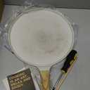 SENSARTE Nonstick Crepe Pan with Spreader, 12-Inch Natural Ceramic Coating Dosa Pan Pancake Flat Skillet Tawa Griddle with Stay-Cool Handle, Induction Compatible (White)