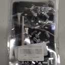 Yoption 36Pcs Leathercraft Metal Letter and Number Stamps Punch Set Tool, 26 Alphabet Imprinted Leather Punching Tools for Leather Belt Bag Hat Shoes Craft Marking (3MM)