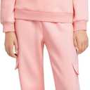 Stelle Girls 2 Pieces Sweatsuit Hoodies Sweatpants Sets 5-15Y (Pink, XS)