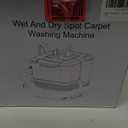 New Multi-Portable Carpet and Upholstery Cleaner, 21Kpa Carpet Cleaner Machine, Deep Stain Cleaning for Carpet, Car Seats, Pets, Couches, with Dual Brush & Large Removable Tank(Blue)