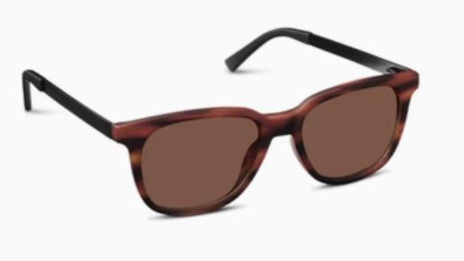 On Par Tortoise Horn Polarized Sunglasses +0.00