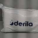 Derila Cervical Queen Size Pillow for Sleeping - Support Pillow for Side, Back, Stomach Sleepers - Contour Best Bed Pillows for Sleeping (1 Pillow | White)