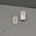 Remote Control Outlet Plug Wireless On Off Power Switch, WILAWELS Wireless Remote Light Switch for Lamp, Light, Fan, Programmable, Compact, 100ft RF Range, FCC Listed, Battery Included W02RC1106