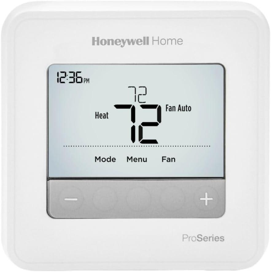 Honeywell - TH4110U2005/U - T4 Pro Thermostat, Programmable or Non-Programmable, 1H/1C