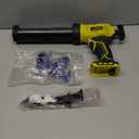 Cordless Caulking Gun Compatible for DeWalt 20V Max Battery, 10 Oz/300ml Electric Silicone Gun,with LED Light,4 Adjustable Speed for Filling, Sealing, RepairNo Battery