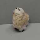 Llama Stuffed Animal  9 inch. Cute, Soft and Cuddly Alpaca Plush Toy Handcrafted on Real Alpaka Natural Fur (9 inches, Beige)