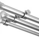 13/16" Triple Curtain Rod 28-48 inch - Satin Nickel