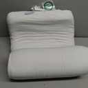 SLEEP ZONE Cooling Memory Foam Pillow - Odorless, Breathable, Skin-Friendly with Superior Support for Back, Stomach or Side Sleepers, Home, Hotel, Hospital Essentials (White, King, 1 Pack)