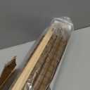 LazBlinds Cordless Bamboo Roman Shades, Privacy Blinds for Interior Windows, Room Darkening Roll Up Bamboo Blinds for Home & Patio, 36" W x 64" H, Highfield Teak