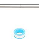 NearMoon Shower Arm, Extra Extension Arm with Flange, Stainless Steel Wall-Mounted Showerhead Extender Pipe (24 Inch, Brushed Nickel)