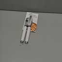 KitchenAid Classic Multifunction Can Opener and Bottle Opener Easy to Use, Razor Sharp Stainless Steel Cutting Wheel, Soft Ergonomic Handles, White (8.34-Inch)