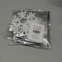 Sustainable Greetings Juvale Christmas Snowflake Swirl Decorations for Holiday Party Decor (Silver, 30 Pack) - Hanging Snowflake Decorations - Silver Party 3 Pack