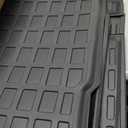 Rongtaod Cargo Mat Compatible with 2016-2025 Honda Pilot Cargo Mat Cargo Liner Trunk Mat TPE Back Seat Cover Protector 2024 Pilot Accessories (Trunk Mat with Backrest Mat)