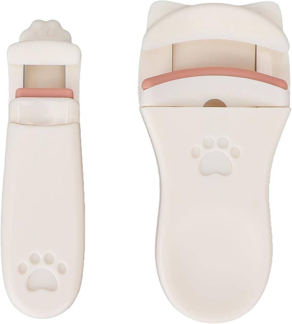 2 Pieces Eyelash Curler, Lash Curler, Wide Angle EyelashCurler and Partial EyelashCurler Makeup Tool Creates Eye Opening Lifted Lashes for Long Lasting