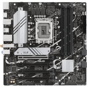 ASUS Prime B760M-A AX LGA 1700(Intel 12th&13th Gen) microATX Motherboard (PCIe 4.0, 2xM.2 Slots, DDR5,Realtek 2.5 Gb LAN,WiFi 6, DP,Rear USB 3.2 Gen 2, Front USB 3.2 Gen 1 Type-C)