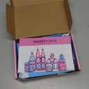 Unicorn Magnetic Tiles, Unicorn Toys for Girls Age 4-6, Magnetic Building Blocks for Kids, Diamond Magnetic Tiles 3D Educational Toy, STEM Construction for Toddlers, Birthday Gifts for Boys and Girls