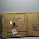 Acoustic Wall Panel - Walnut Wood Slat Soundproof Panel for Interior Wall Decor, 47.2" x 23.6", Modern Design